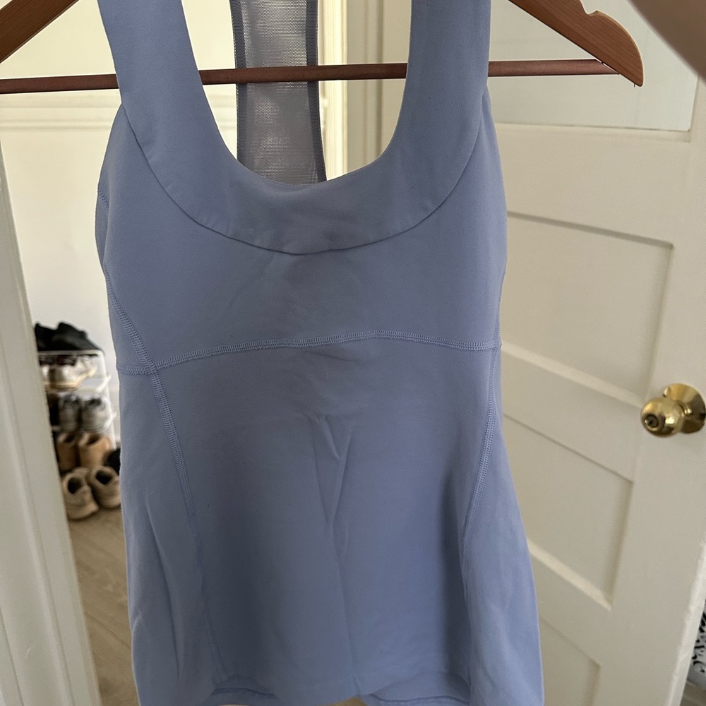 Lululemon Light Blue Racerback Tank Top Size 6